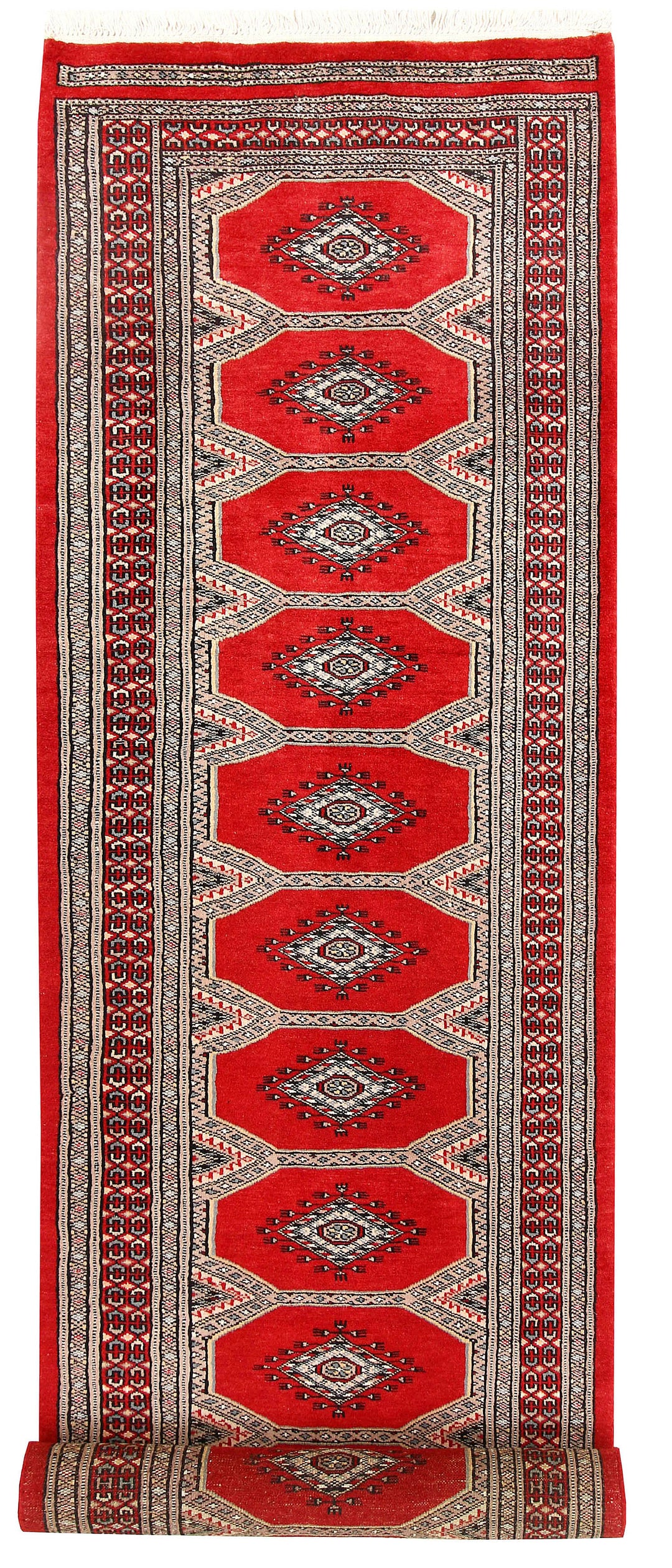 Red Jaldar 2' 4 x 9' 4 - No. 59003 - ALRUG Rug Store