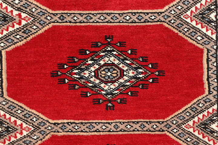 Red Jaldar 2'  4" x 9'  5" - No. QA82311