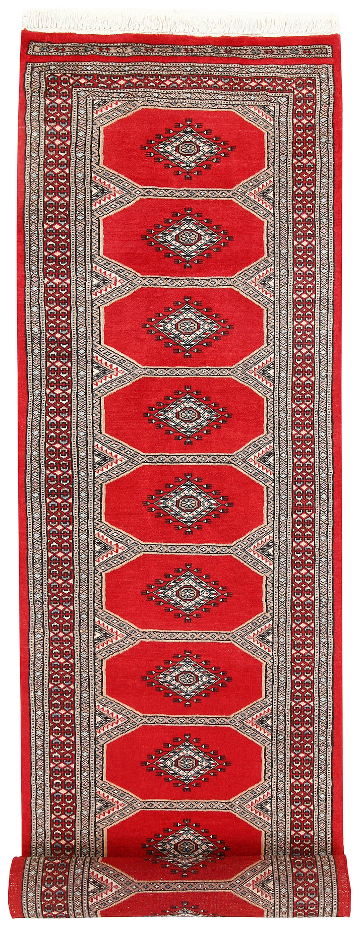 Red Jaldar 2'  4" x 9'  5" - No. QA82311