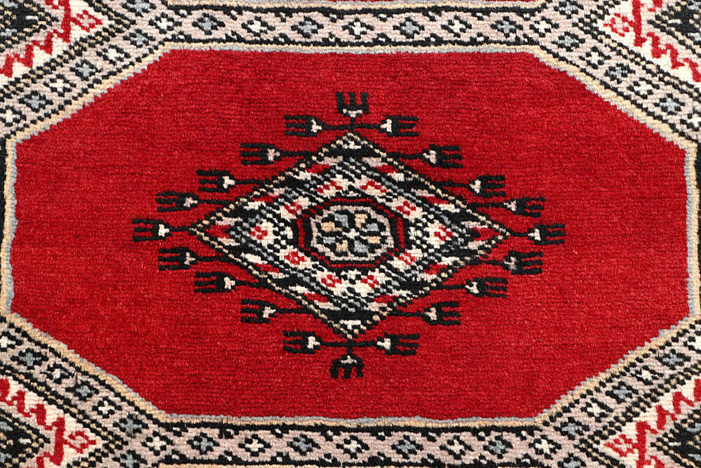 Red Jaldar 2' 4 x 9' 8 - No. 59006 - ALRUG Rug Store