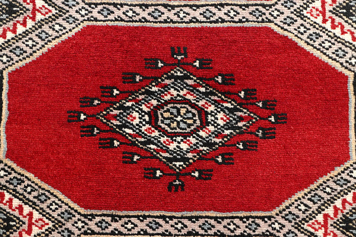 Red Jaldar 2' 4 x 9' 8 - No. 59006 - ALRUG Rug Store