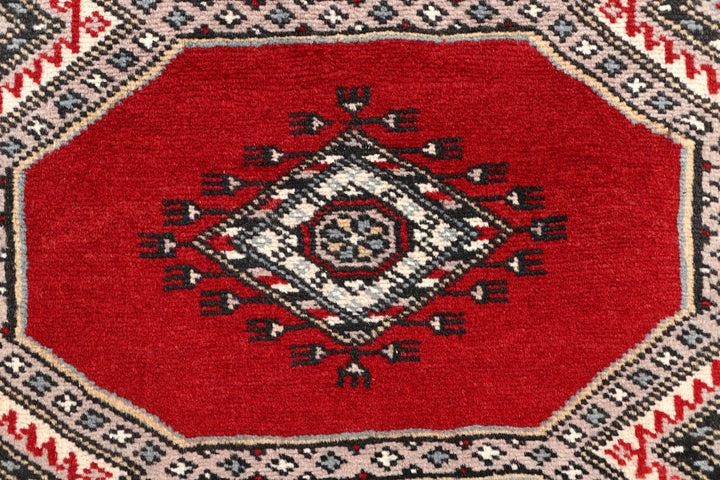 Firebrick Jaldar 2' 4 x 9' 6 - No. 59009 - ALRUG Rug Store