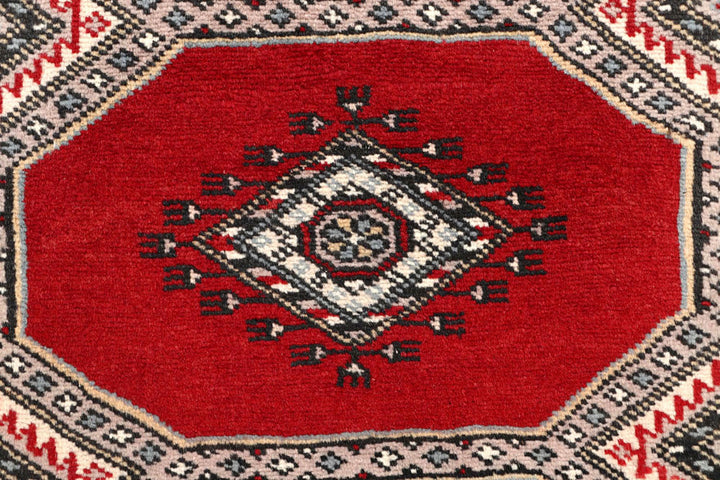 Firebrick Jaldar 2'  4" x 9'  6" - No. QA37285