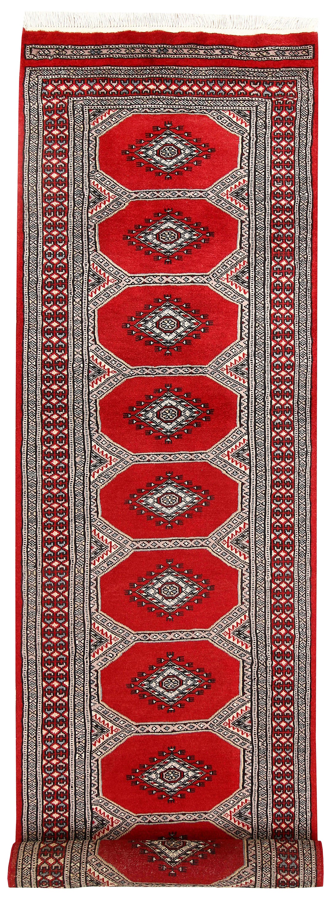 Firebrick Jaldar 2' 4 x 9' 6 - No. 59009 - ALRUG Rug Store