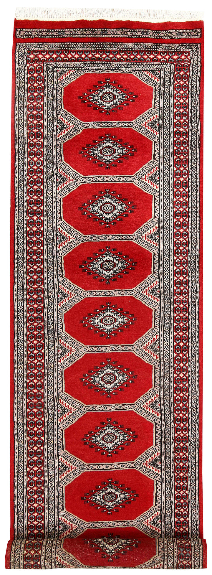 Firebrick Jaldar 2' 4 x 9' 6 - No. 59009 - ALRUG Rug Store