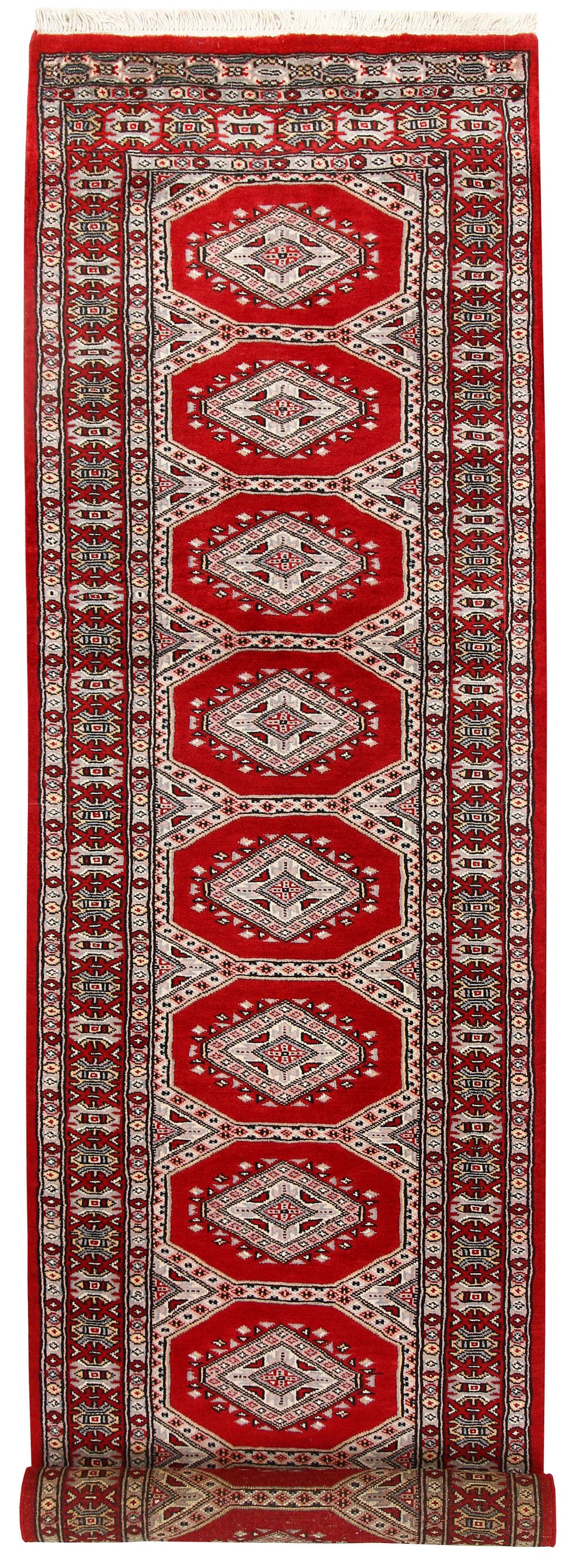 Firebrick Jaldar 2' 4 x 9' 7 - No. 59012 - ALRUG Rug Store