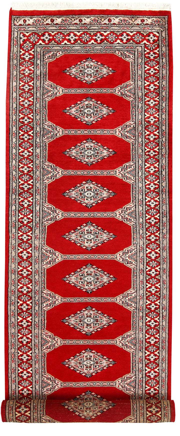 Red Jaldar 2'  7" x 9'  3" - No. QA48135
