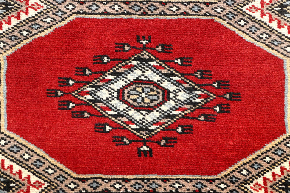 Red Jaldar 2' 5 x 9' 9 - No. 59019 - ALRUG Rug Store