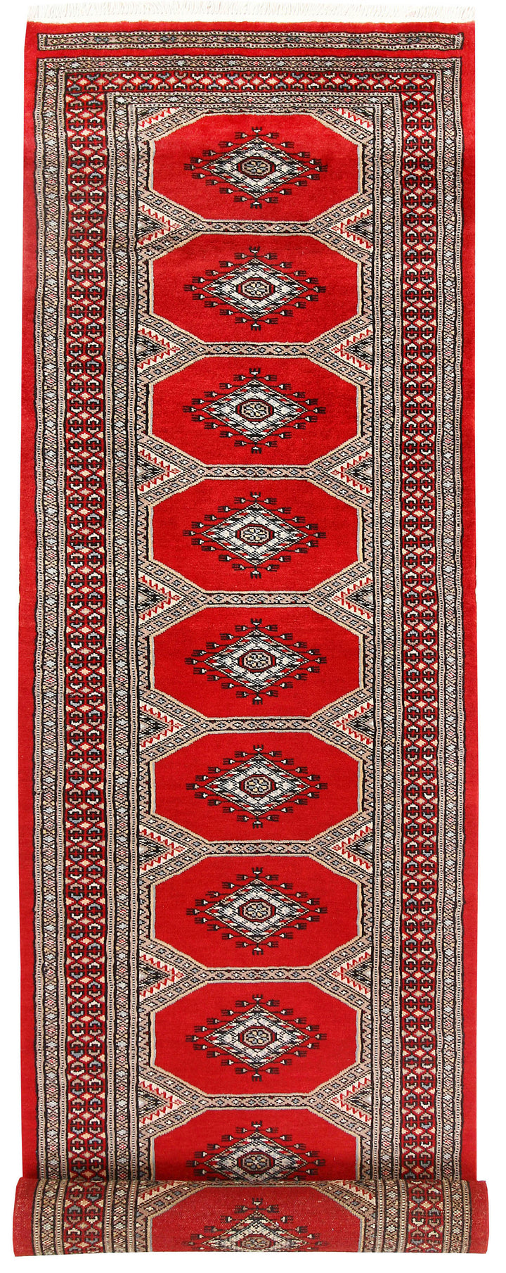 Red Jaldar 2'  5" x 9'  9" - No. QA48606