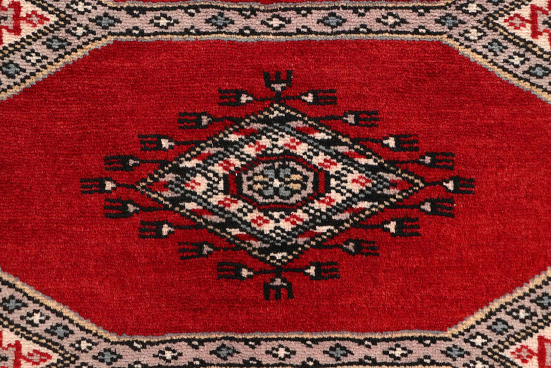 Red Jaldar 2'  4" x 9'  5" - No. QA16463