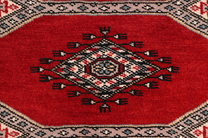 Red Jaldar 2'  4" x 9'  5" - No. QA16463