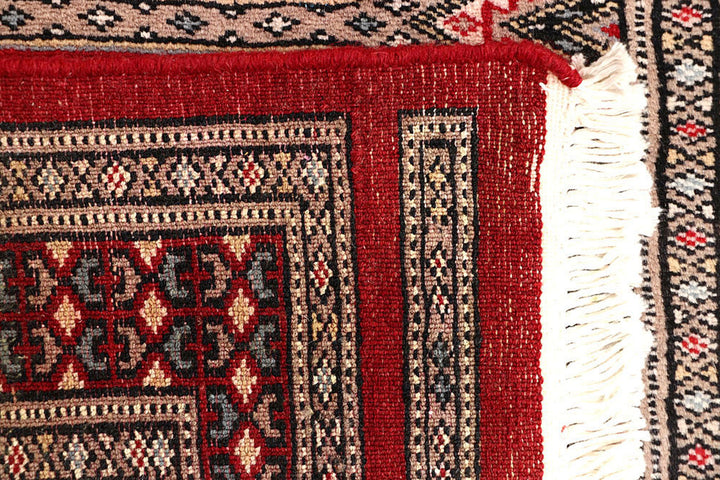 Red Jaldar 2'  4" x 9'  5" - No. QA16463