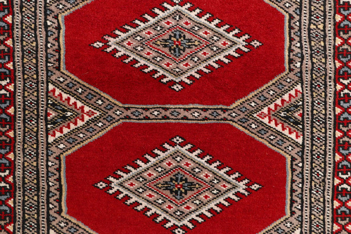 Firebrick Jaldar 2' 3 x 9' 4 - No. 59024 - ALRUG Rug Store