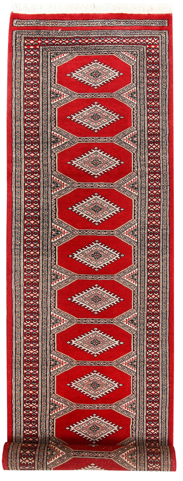 Firebrick Jaldar 2' 3 x 9' 4 - No. 59024 - ALRUG Rug Store