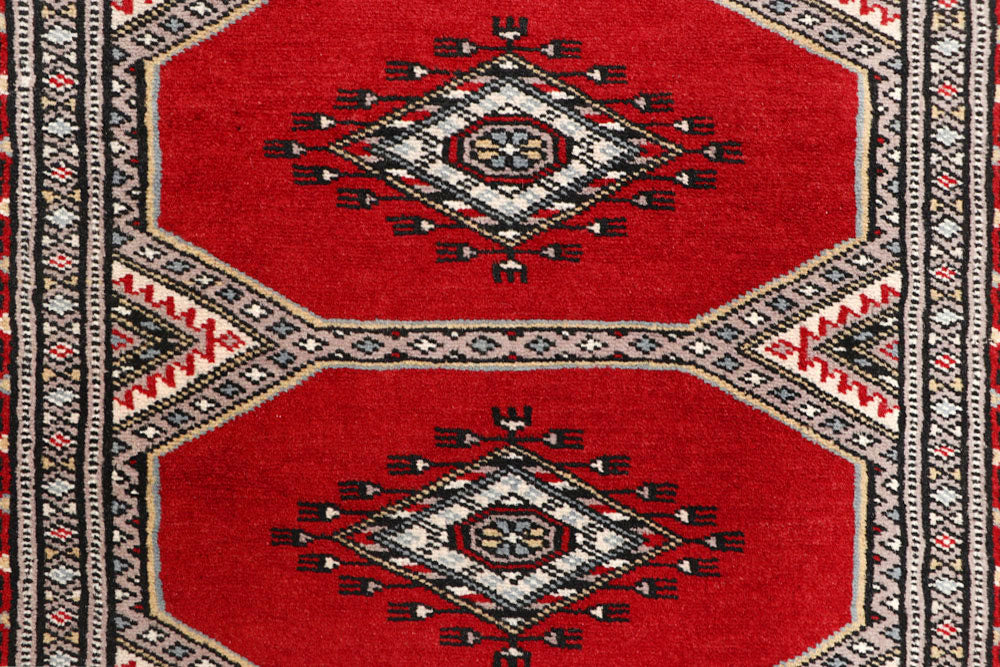 Red Jaldar 2' 4 x 9' 1 - No. 59025 - ALRUG Rug Store