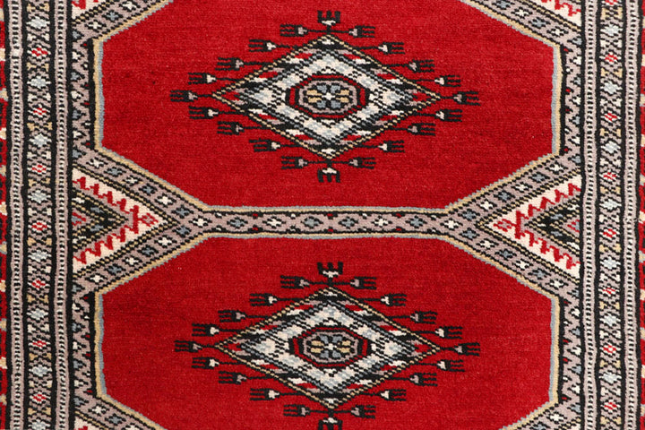 Red Jaldar 2' 4 x 9' 1 - No. 59025 - ALRUG Rug Store