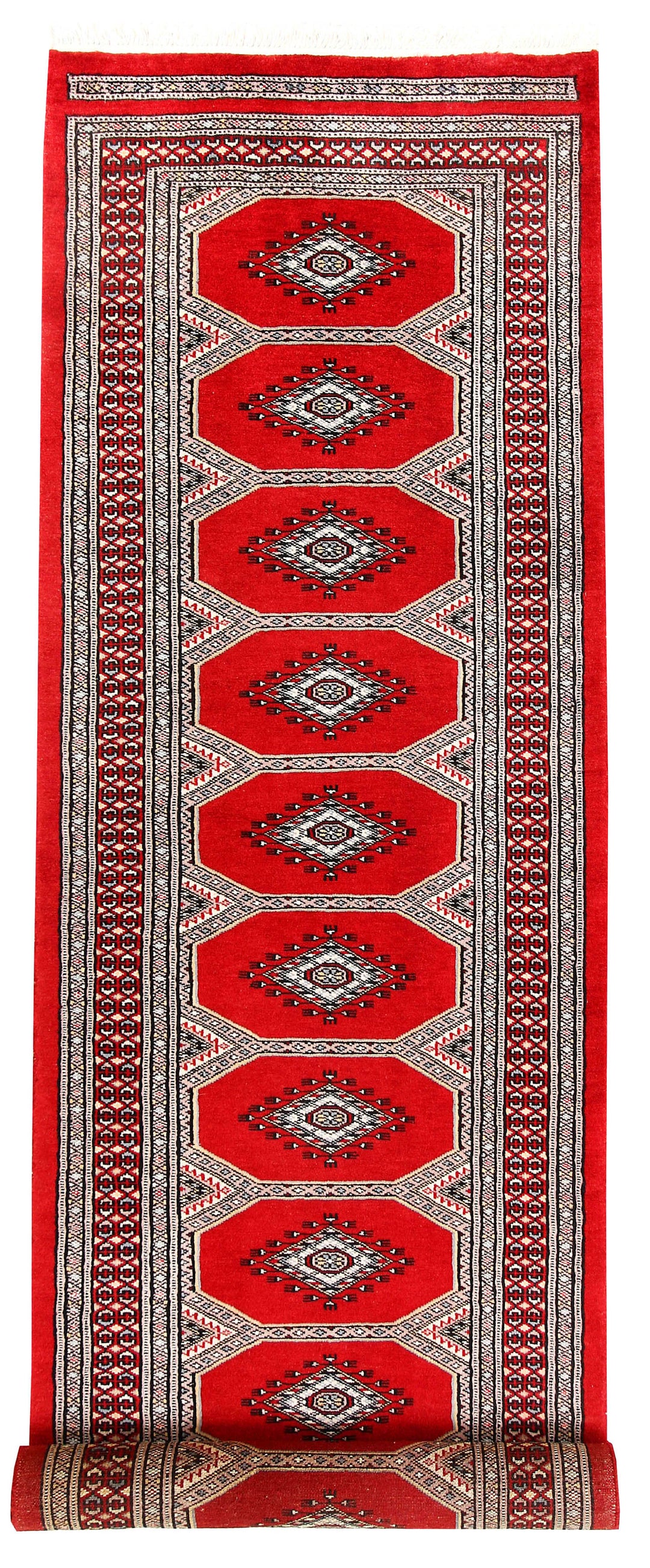 Red Jaldar 2' 4 x 9' 1 - No. 59025 - ALRUG Rug Store