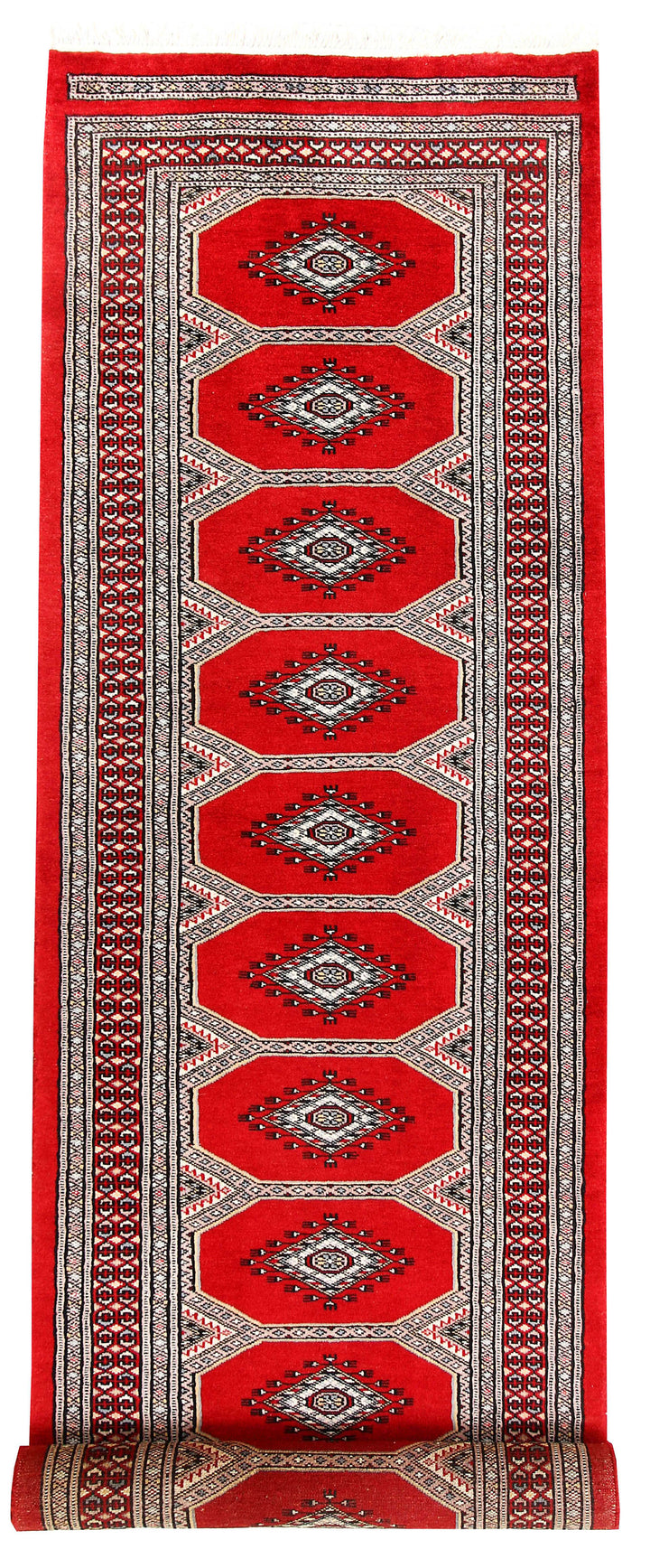 Red Jaldar 2' 4 x 9' 1 - No. 59025 - ALRUG Rug Store