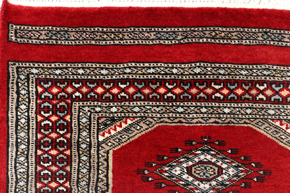 Firebrick Jaldar 2' 4 x 8' 10 - No. 59028 - ALRUG Rug Store