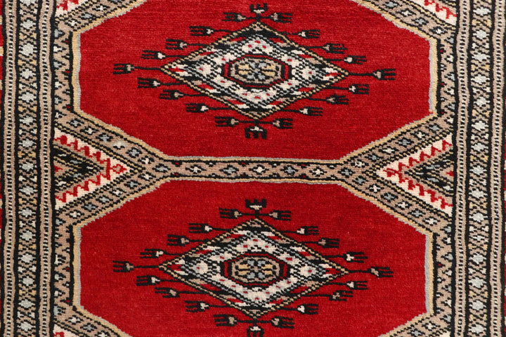 Firebrick Jaldar 2' 4 x 8' 10 - No. 59028 - ALRUG Rug Store