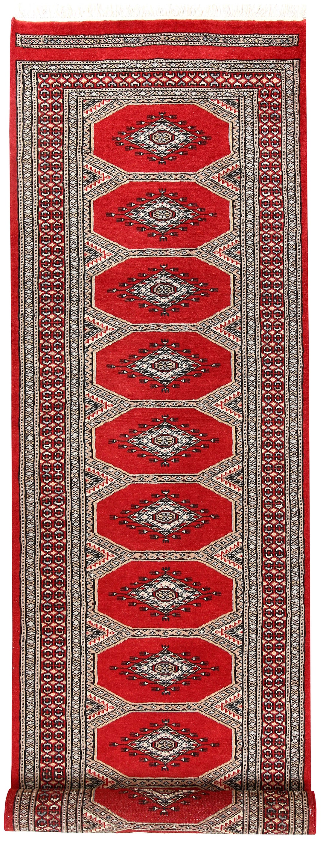 Firebrick Jaldar 2' 4 x 8' 10 - No. 59028 - ALRUG Rug Store