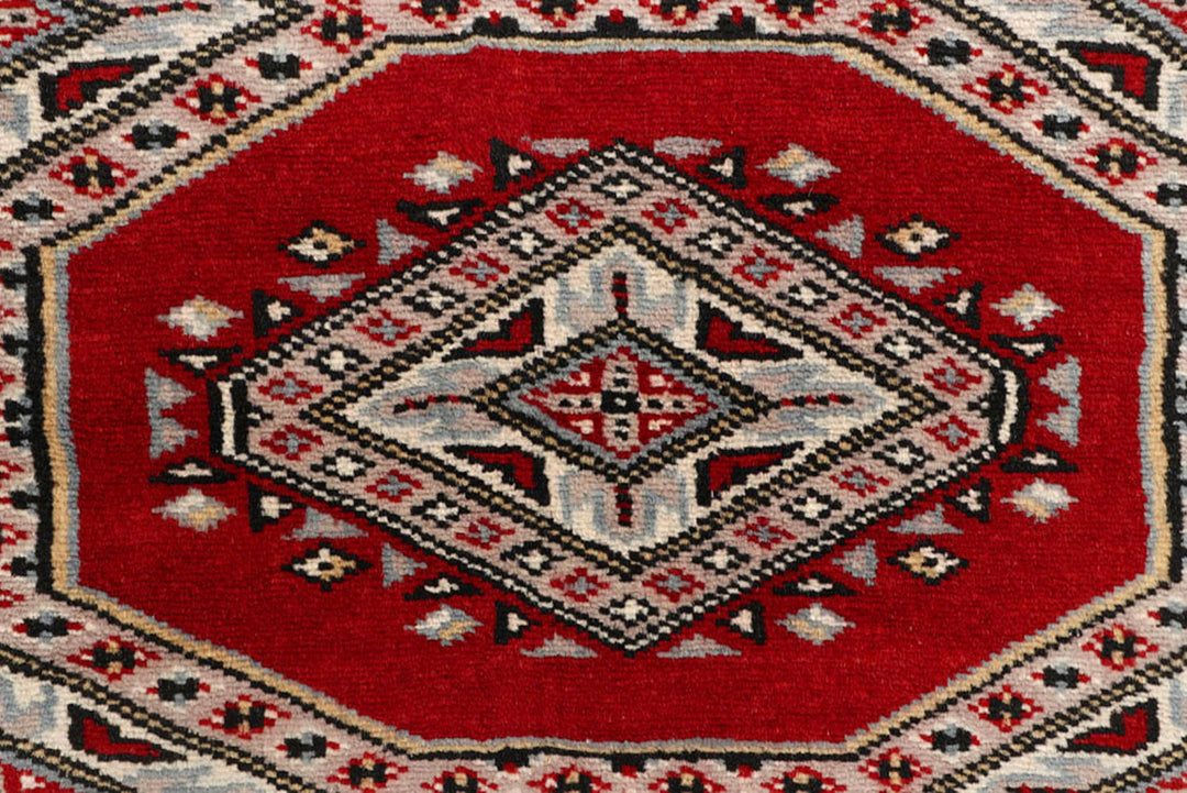 Red Jaldar 2'  4" x 9'  1" - No. QA18380