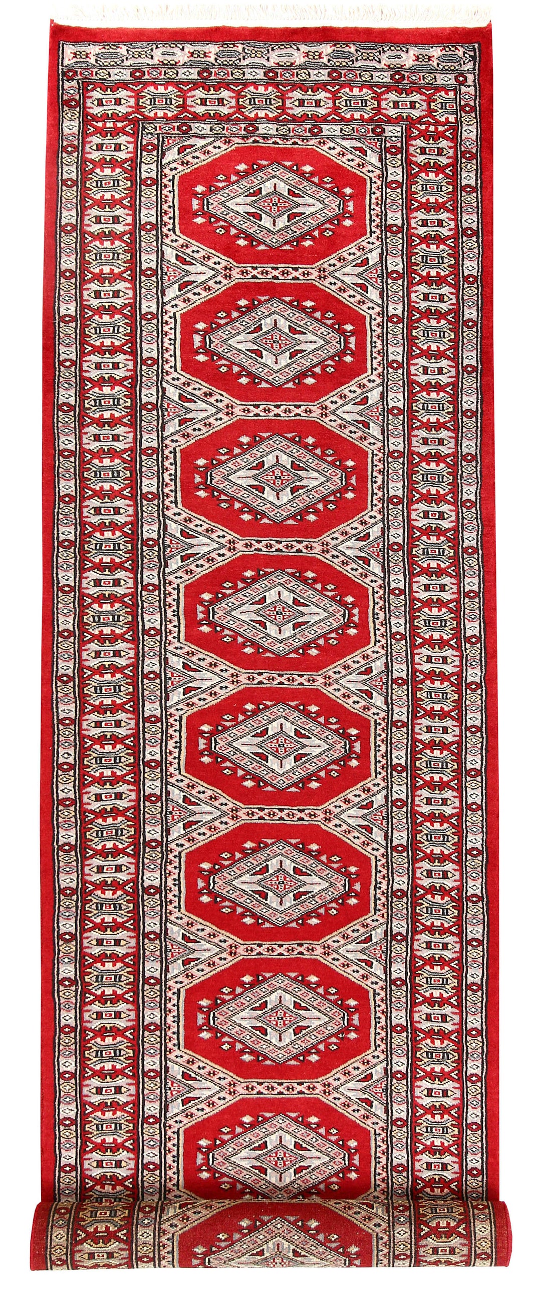 Red Jaldar 2' 4 x 9' 1 - No. 59031 - ALRUG Rug Store