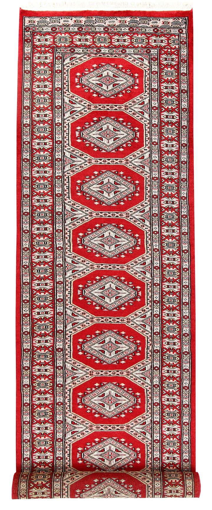 Red Jaldar 2'  4" x 9'  1" - No. QA18380