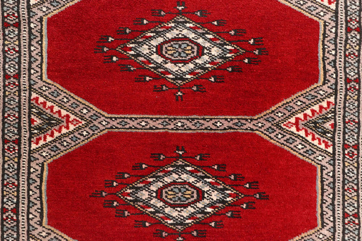 Red Jaldar 2'  4" x 9'  5" - No. QA92132
