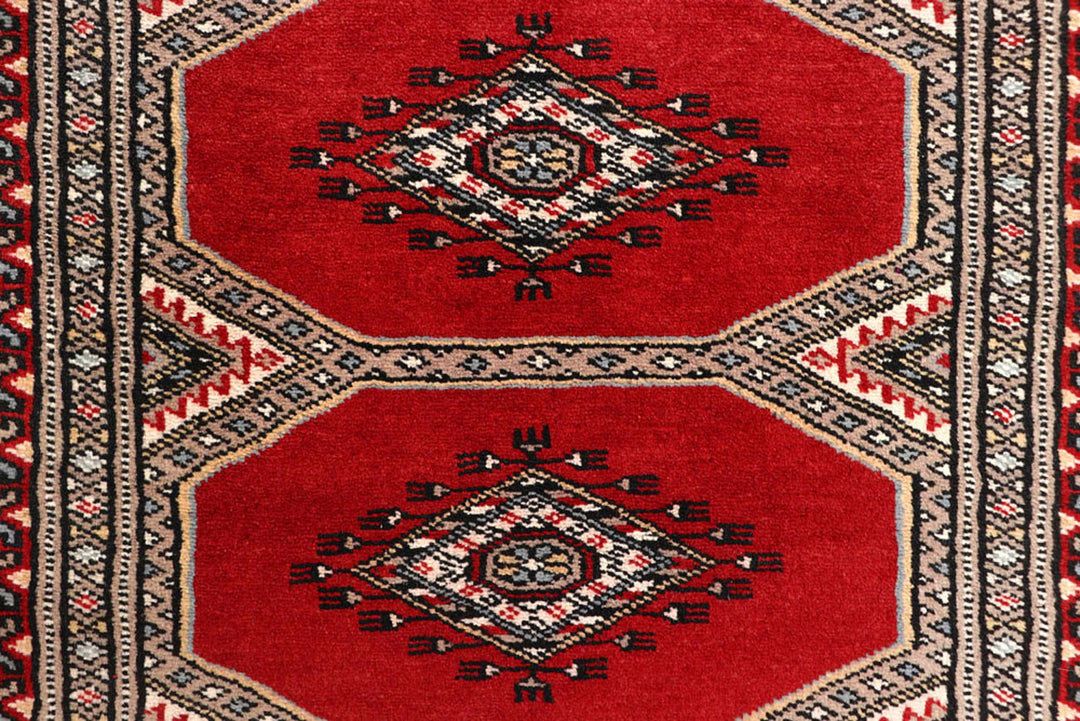 Red Jaldar 2'  5" x 9'  5" - No. QA62923