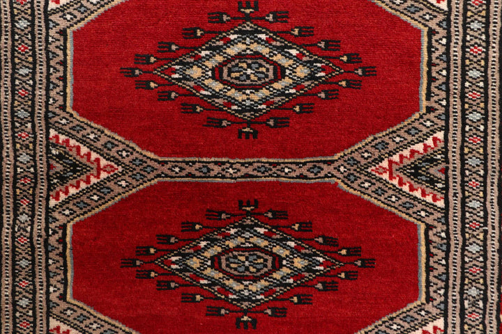 Firebrick Jaldar 2' 5 x 9' 3 - No. 59038 - ALRUG Rug Store