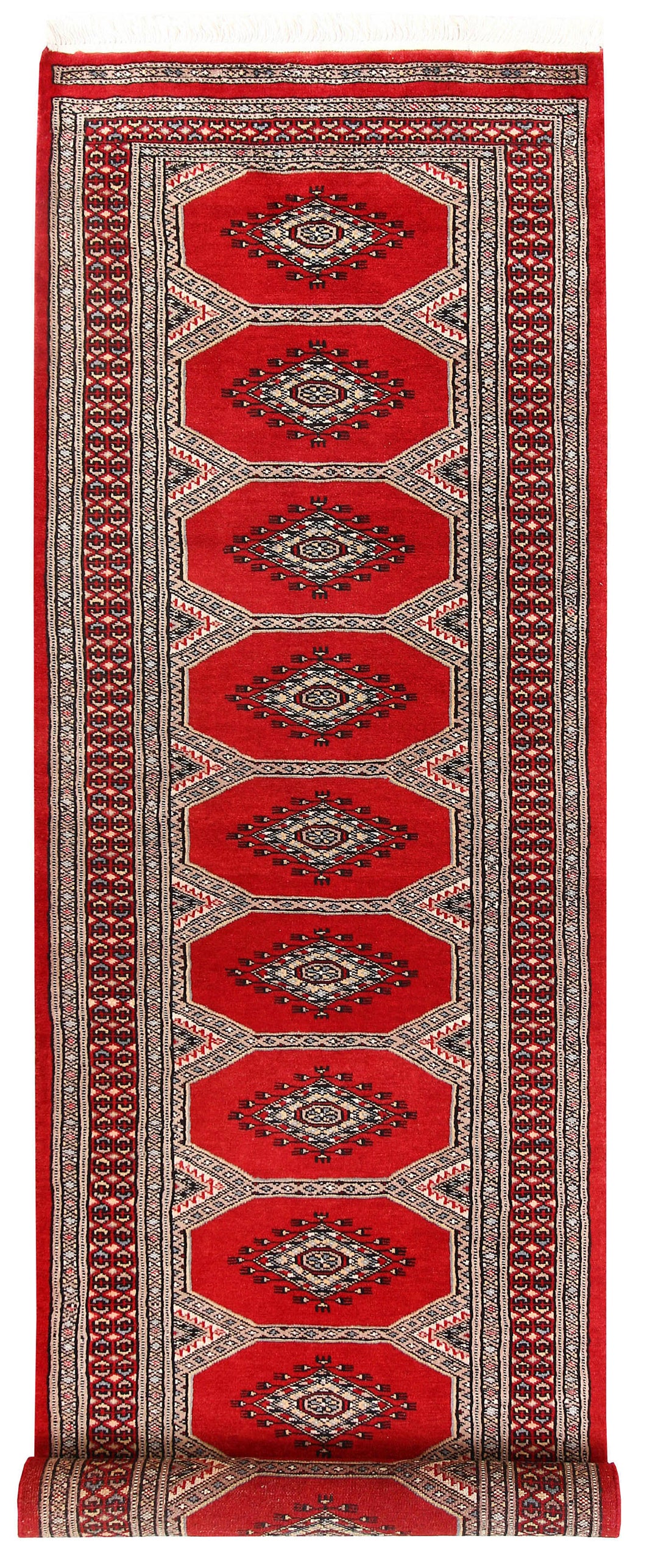 Firebrick Jaldar 2' 5 x 9' 3 - No. 59038 - ALRUG Rug Store