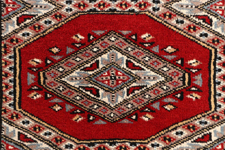 Red Jaldar 2'  4" x 9'  7" - No. QA38597
