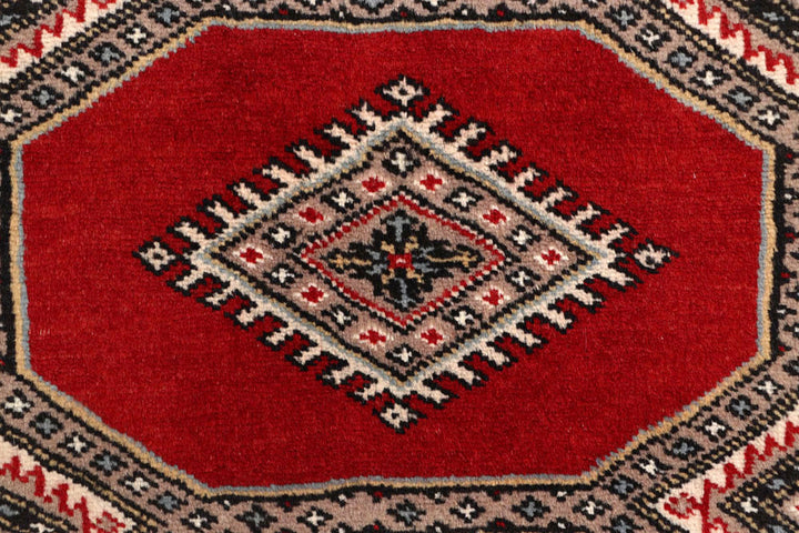 Red Jaldar 2'  3" x 9'  10" - No. QA28928