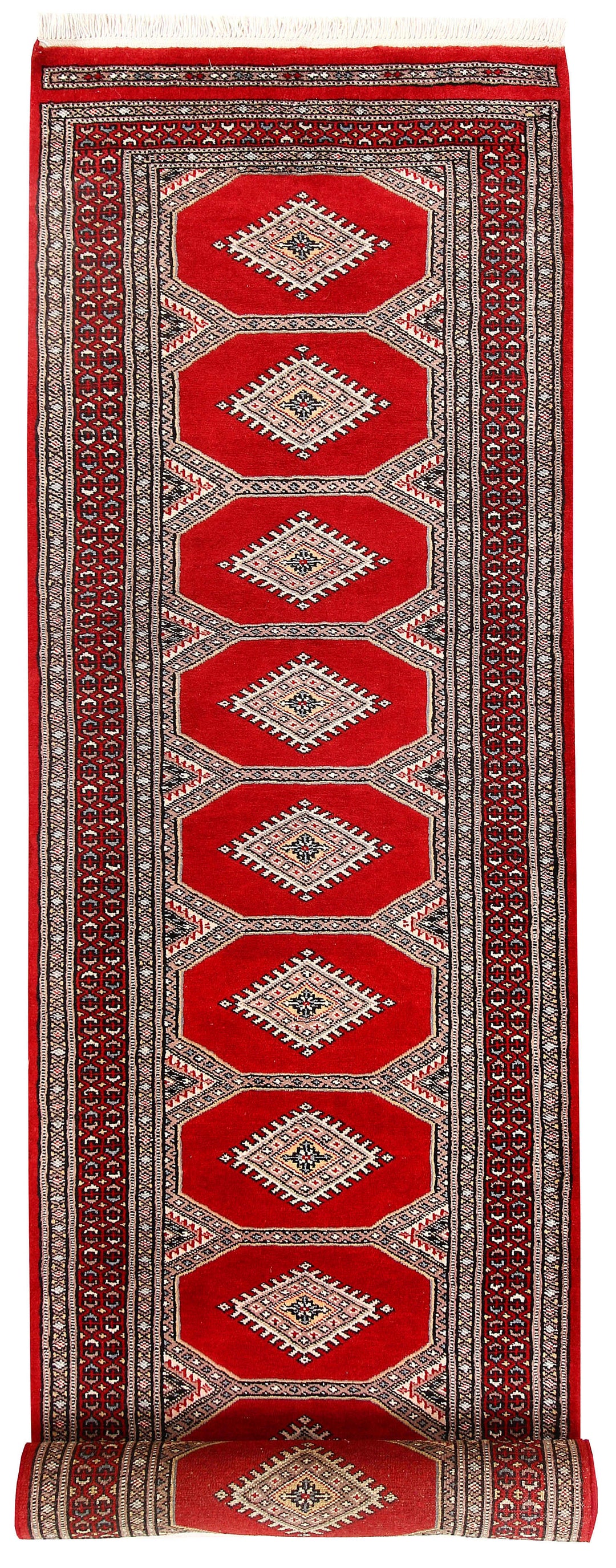 Firebrick Jaldar 2' 5 x 9' 9 - No. 59048 - ALRUG Rug Store
