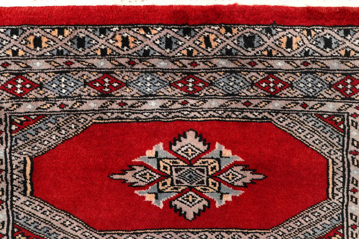 Red Jaldar 2' 4 x 9' 1 - No. 59049 - ALRUG Rug Store