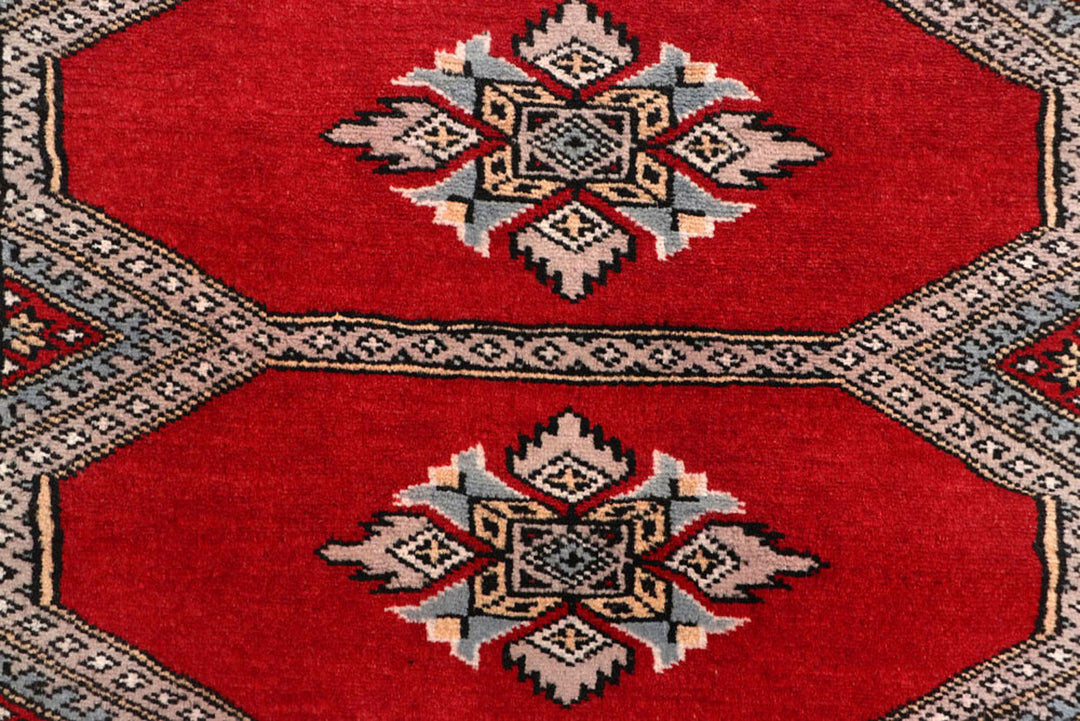 Red Jaldar 2'  4" x 9'  1" - No. QA11322