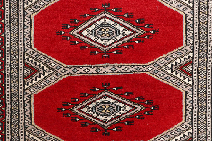Red Jaldar 2' 4 x 9' 1 - No. 59051 - ALRUG Rug Store
