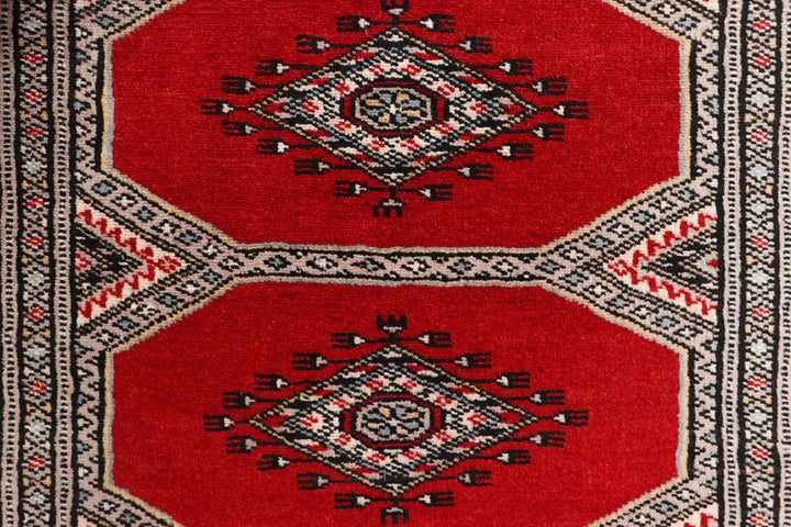 Red Jaldar 2'  4" x 9'  2" - No. QA20258