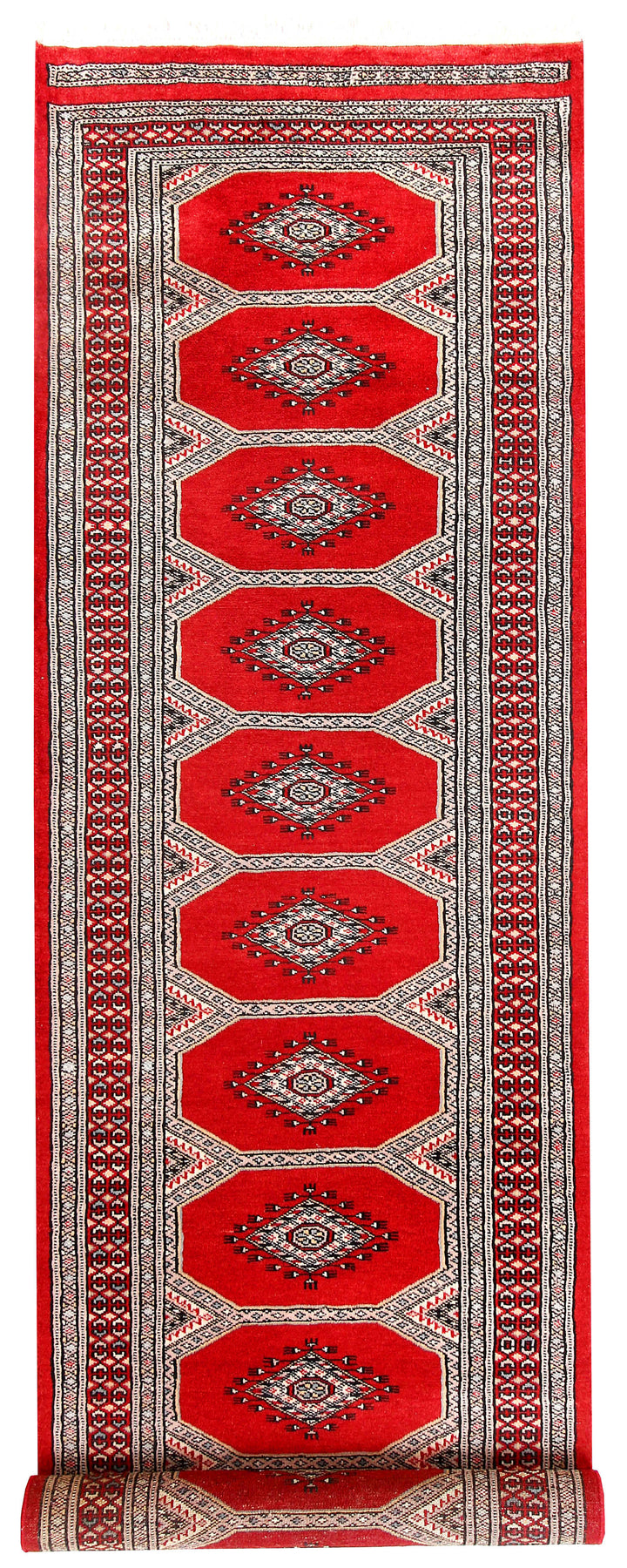 Red Jaldar 2'  4" x 9'  2" - No. QA20258