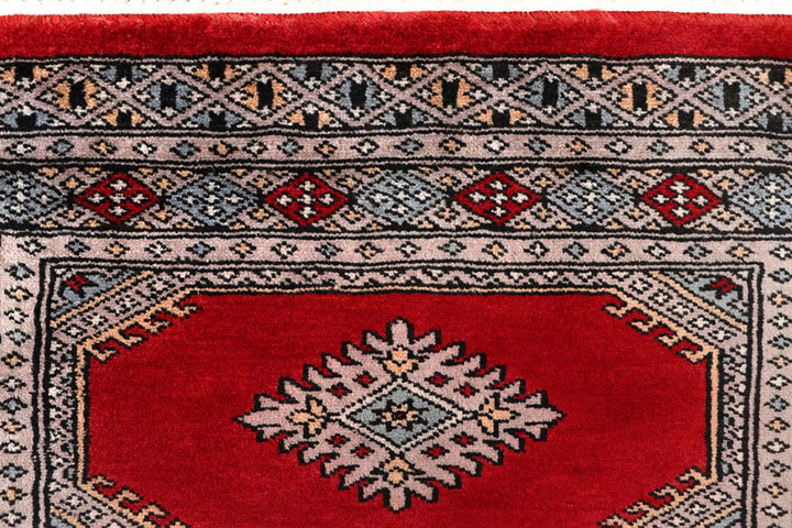Red Jaldar 2'  4" x 8'  10" - No. QA96840