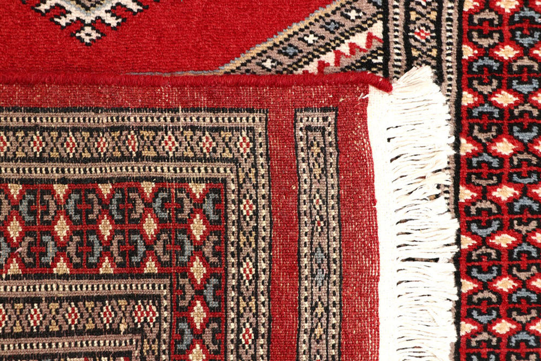 Red Jaldar 2'  4" x 9'  9" - No. QA42044