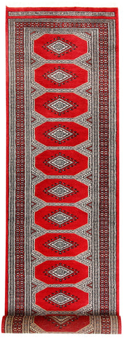 Red Jaldar 2'  3" x 9'  1" - No. QA99128