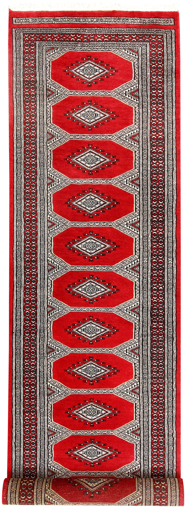 Red Jaldar 2'  3" x 9'  1" - No. QA99128