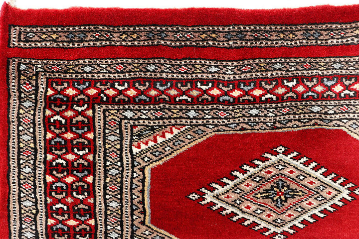 Firebrick Jaldar 2' 4 x 9' 5 - No. 59066 - ALRUG Rug Store