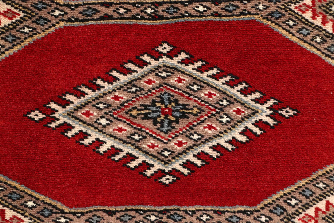 Firebrick Jaldar 2' 4 x 9' 5 - No. 59066 - ALRUG Rug Store