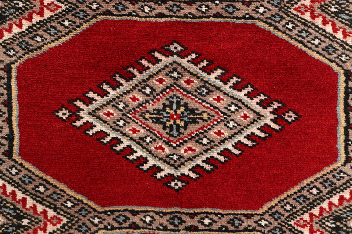 Red Jaldar 2'  3" x 9'  4" - No. QA40016