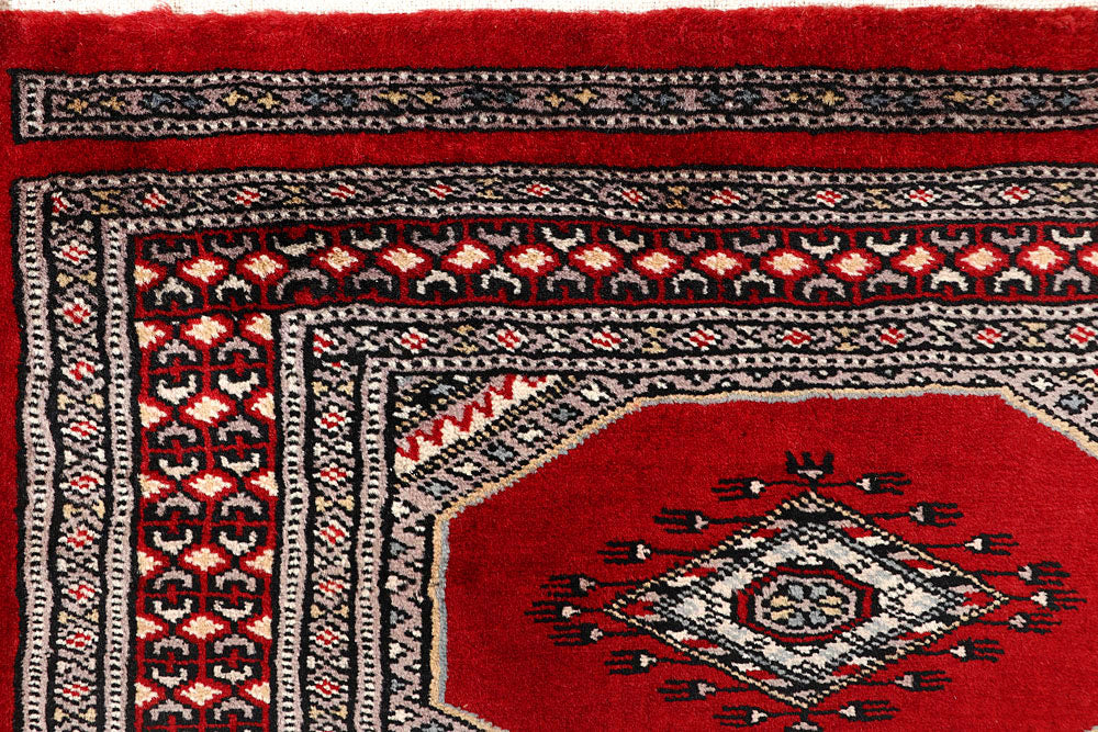 Firebrick Jaldar 2' 4 x 9' 5 - No. 59068 - ALRUG Rug Store