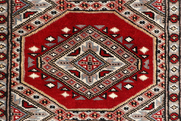 Firebrick Jaldar 2' 3 x 9' 1 - No. 59069 - ALRUG Rug Store