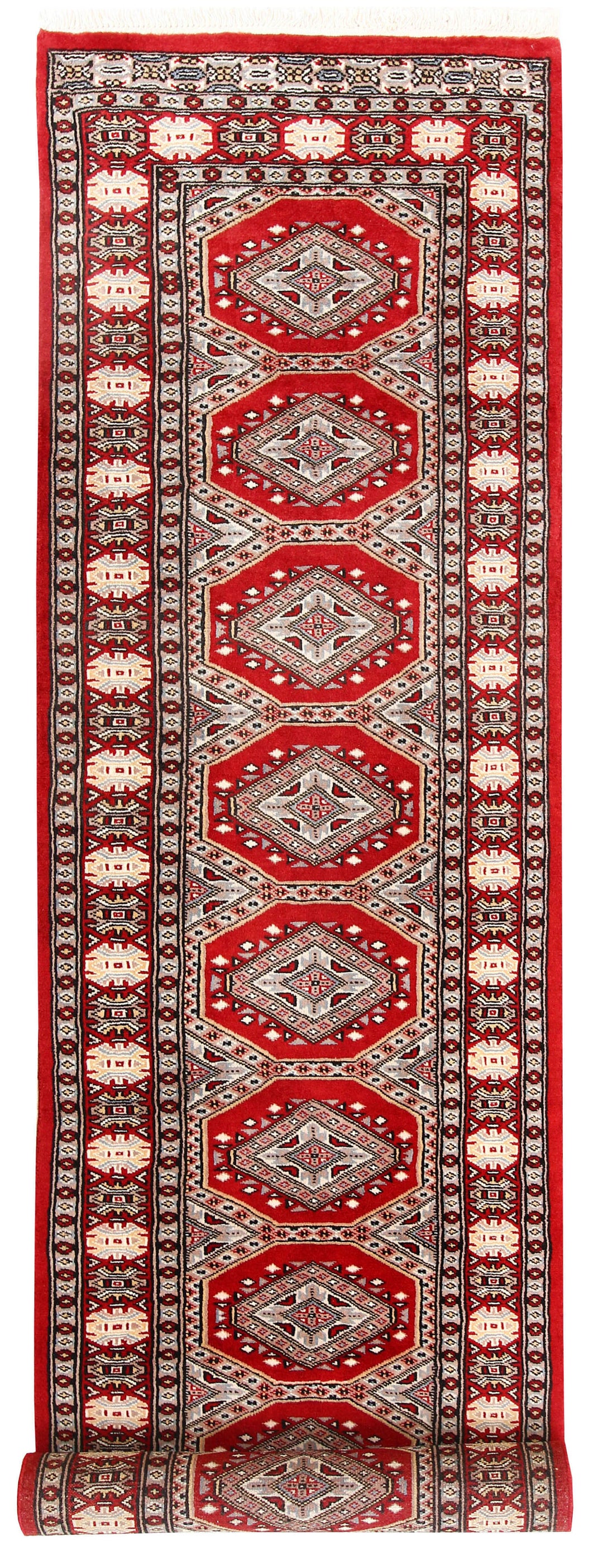 Firebrick Jaldar 2' 3 x 9' 1 - No. 59069 - ALRUG Rug Store